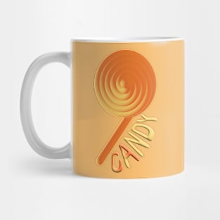 orange candy Mug